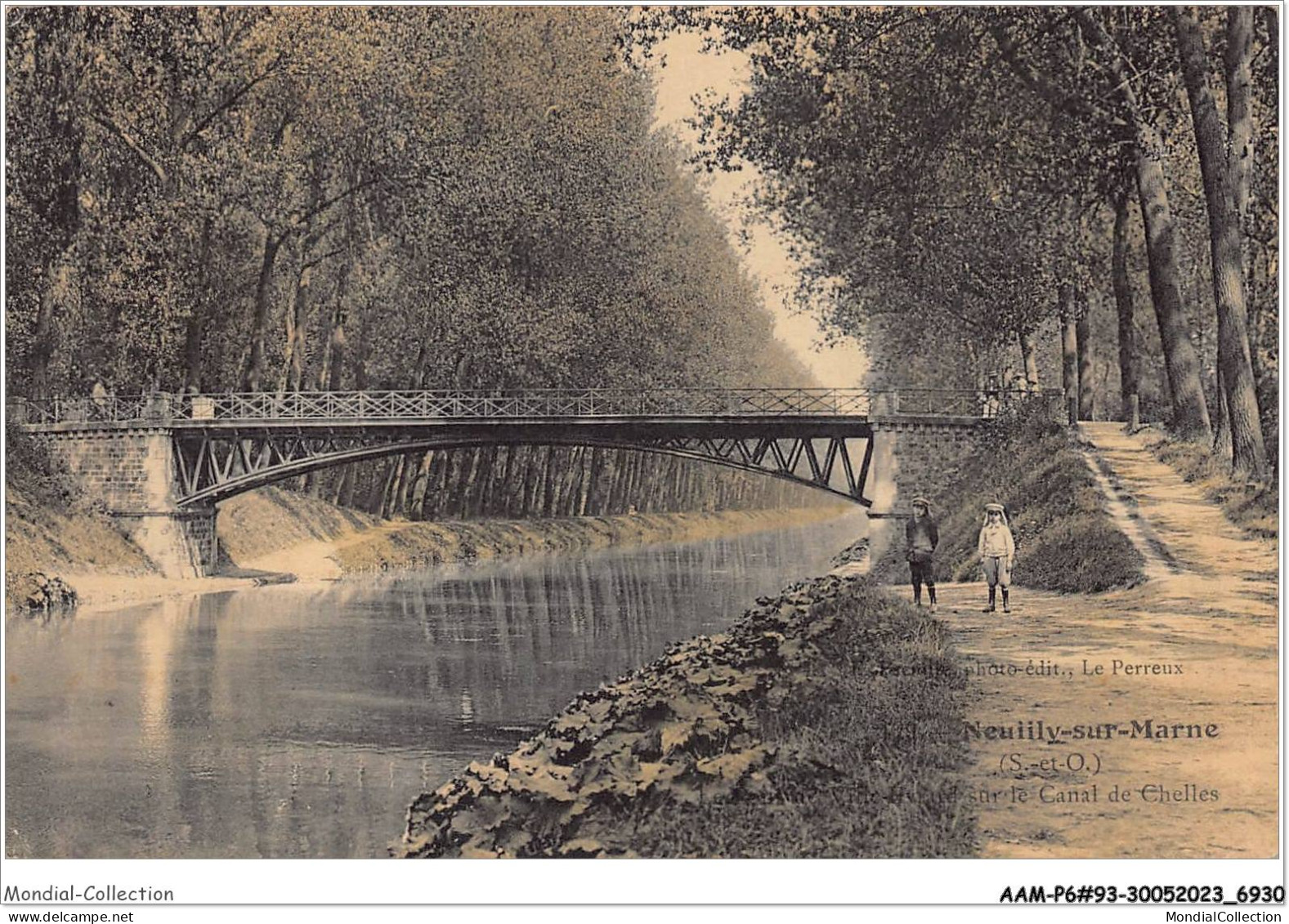 AAMP6-93-0466 - NEUILLY-SUR-MARNE - Sur Le Canal De Chelles - Neuilly Sur Marne