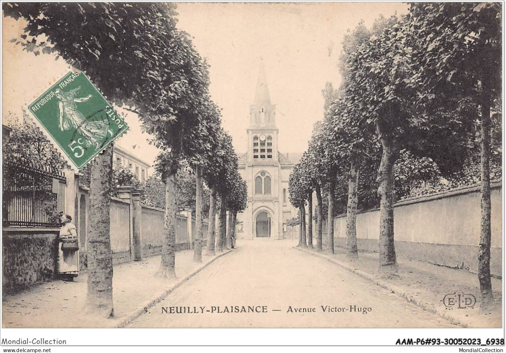 AAMP6-93-0470 - NEUILLY-PLAISANCE - Avenue Victor Hugo - Neuilly Plaisance