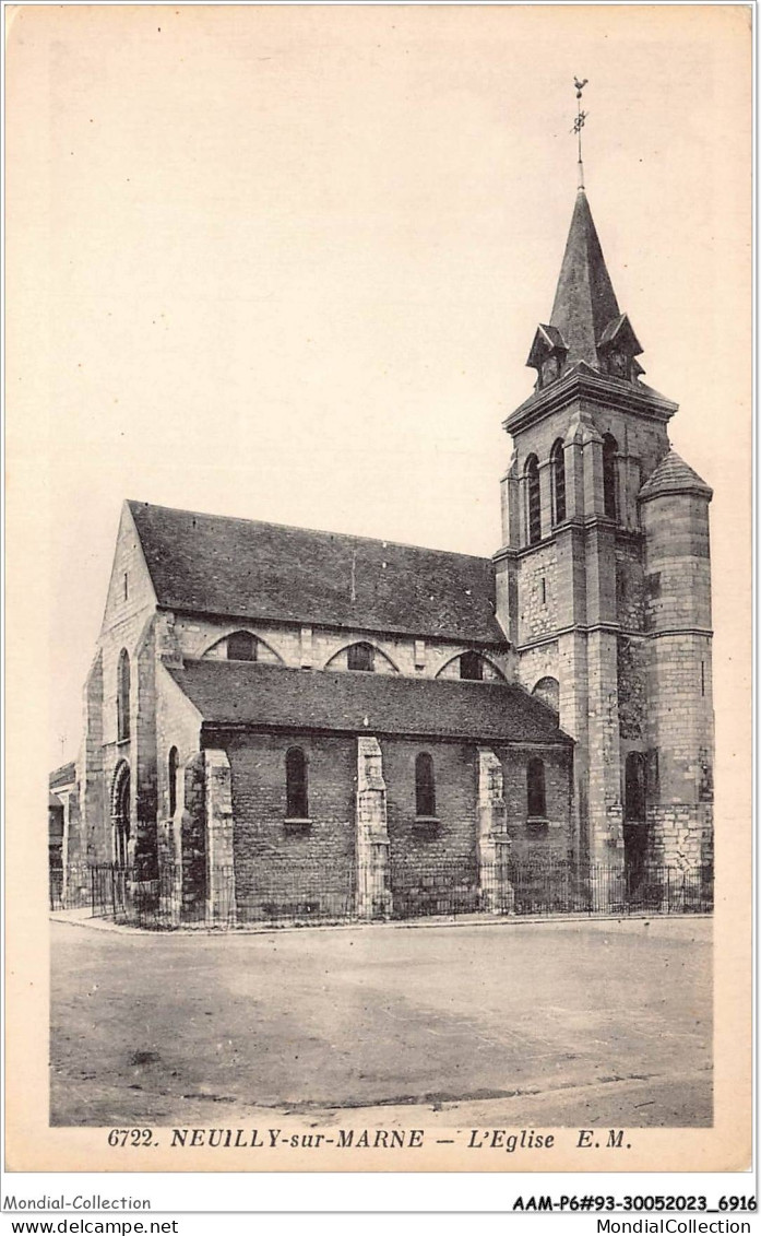 AAMP6-93-0459 - NEUILLY-SUR-MARNE - L'eglise - Neuilly Sur Marne