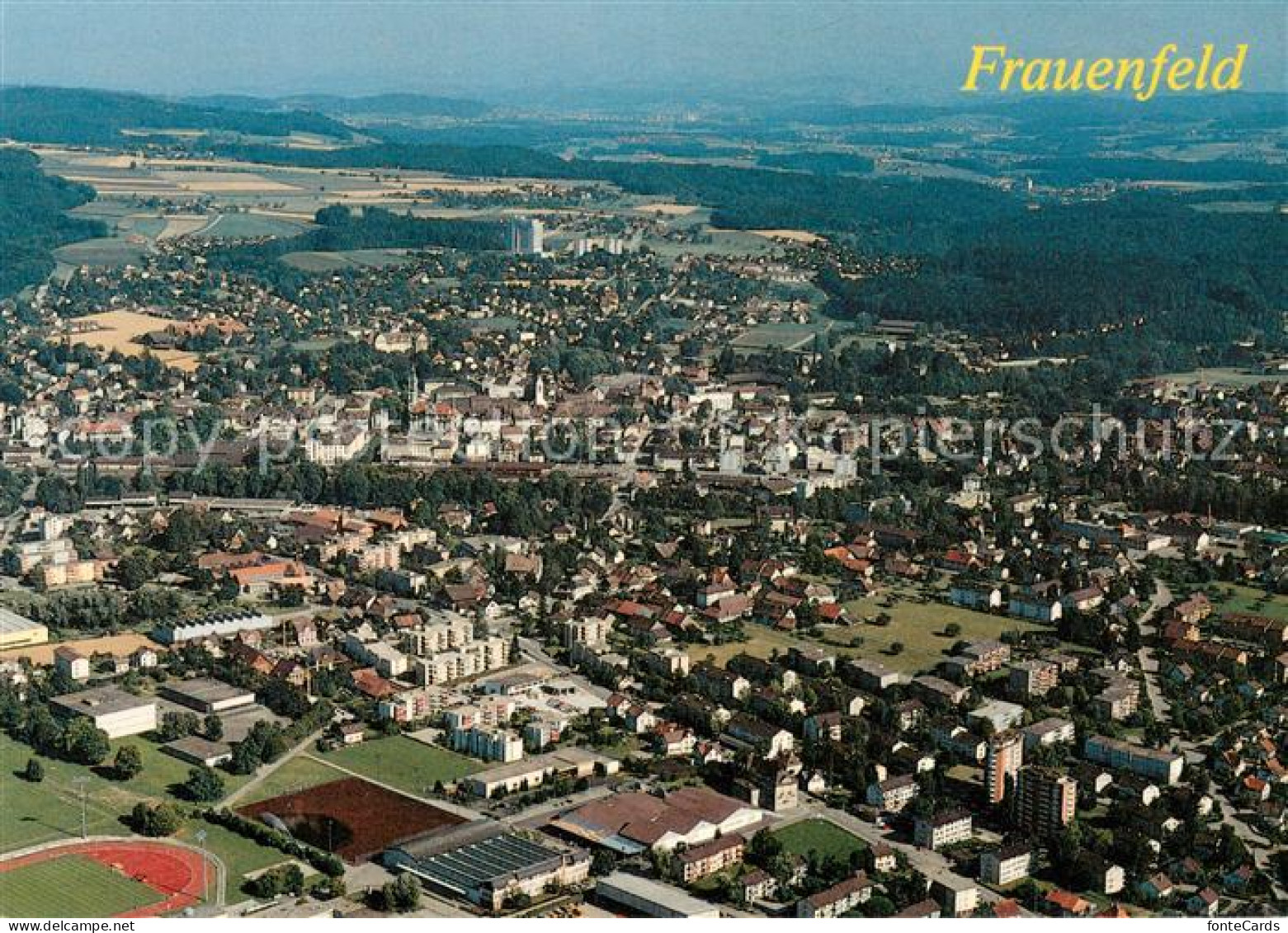 13628490 Frauenfeld Fliegeraufnahme  Frauenfeld - Sonstige & Ohne Zuordnung