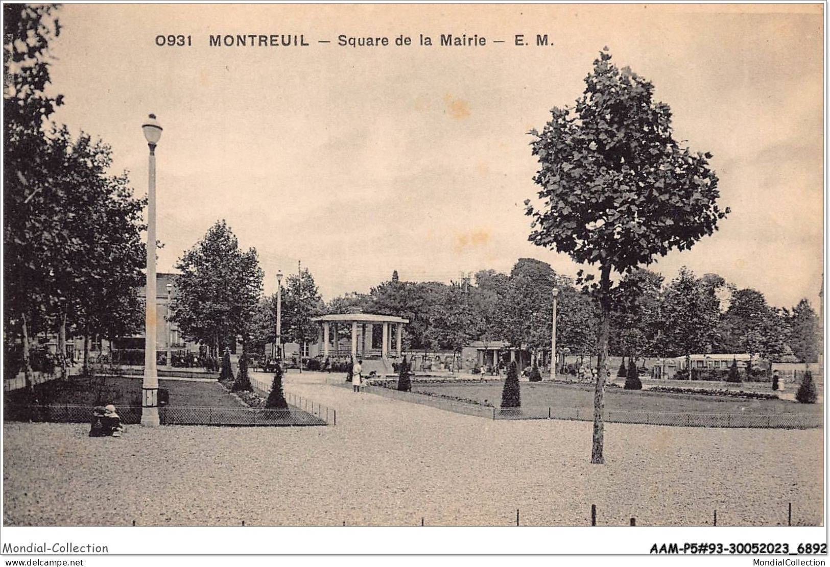 AAMP5-93-0447 - MONTREUIL-SOUS-BOIS - Square De La Mairie - Montreuil