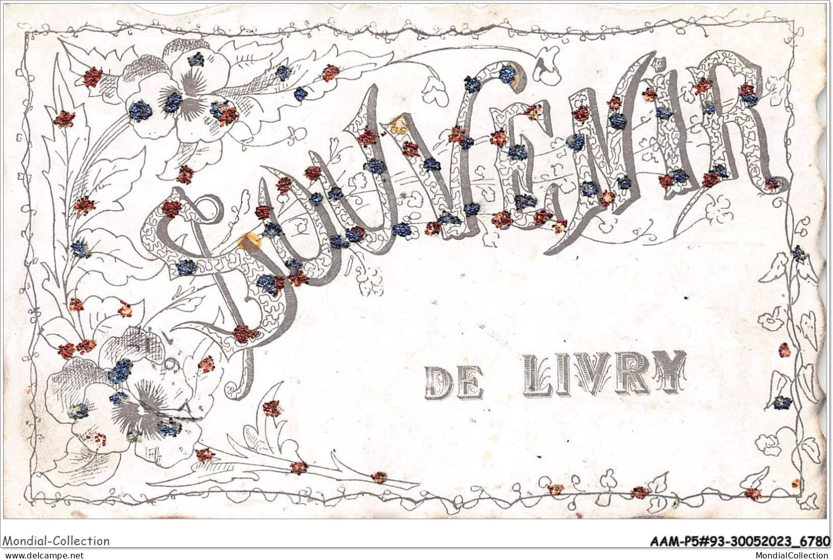 AAMP5-93-0391 - Souvenir De LIVRY  - Livry Gargan
