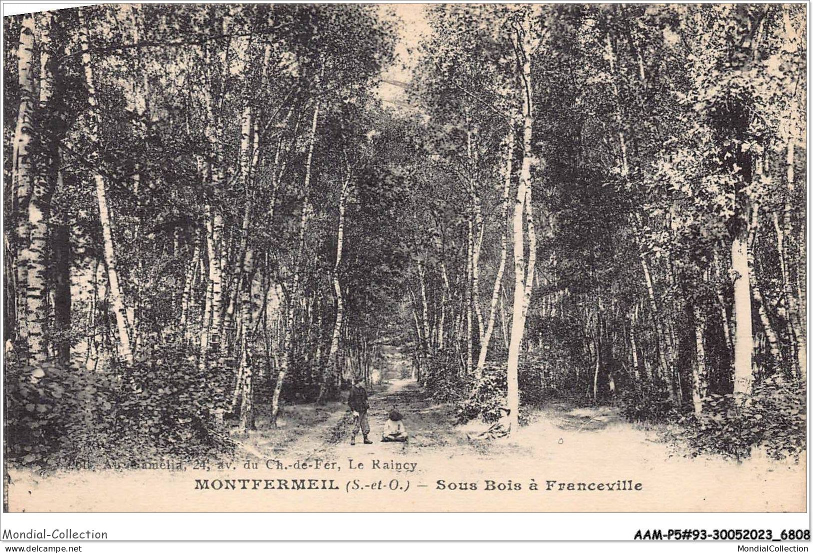 AAMP5-93-0405 - MONTFERMEIL - Sous Bois De Franceville - Montfermeil