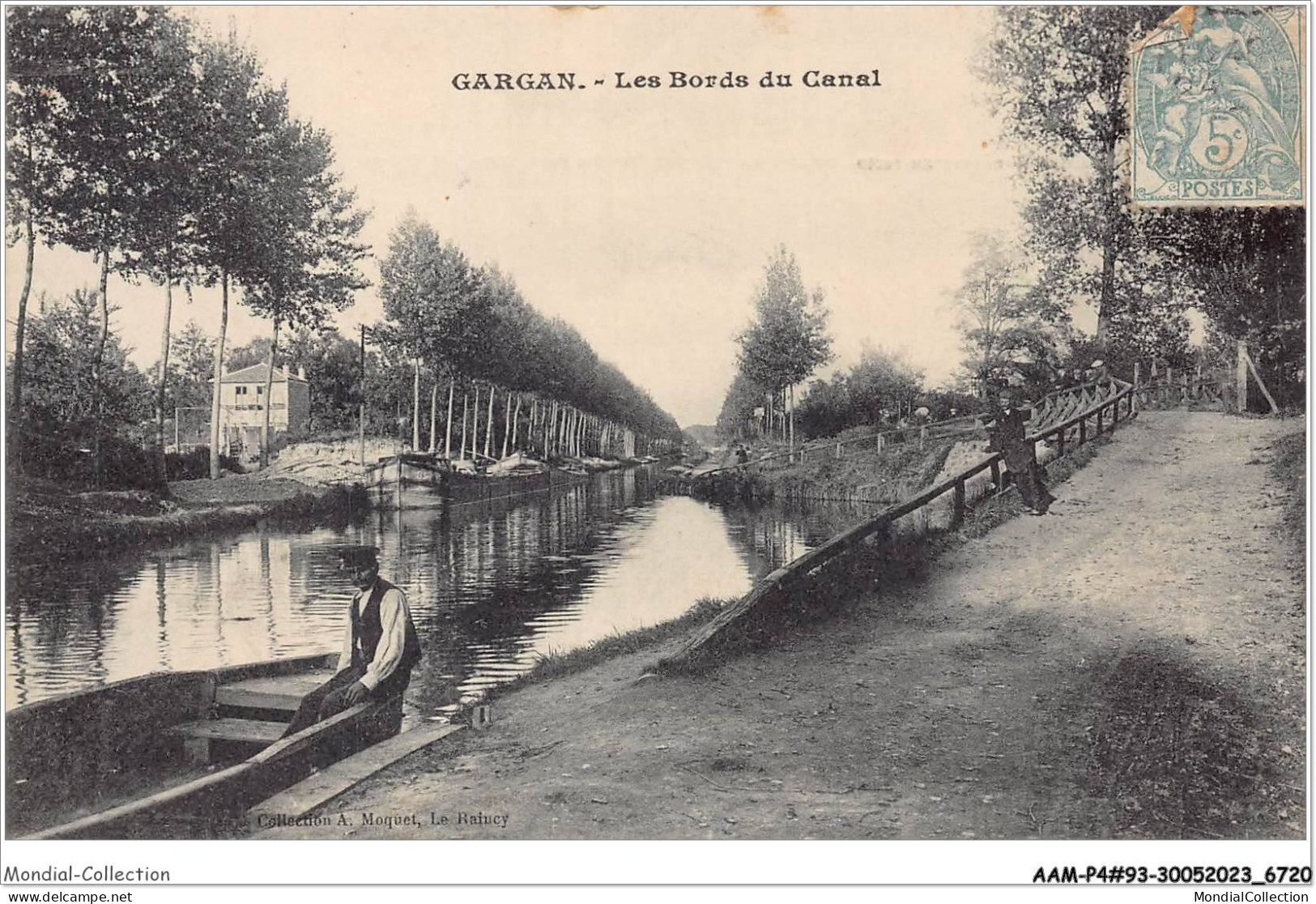 AAMP4-93-0361 - GARGAN - Les Bords Du Canal - Livry Gargan