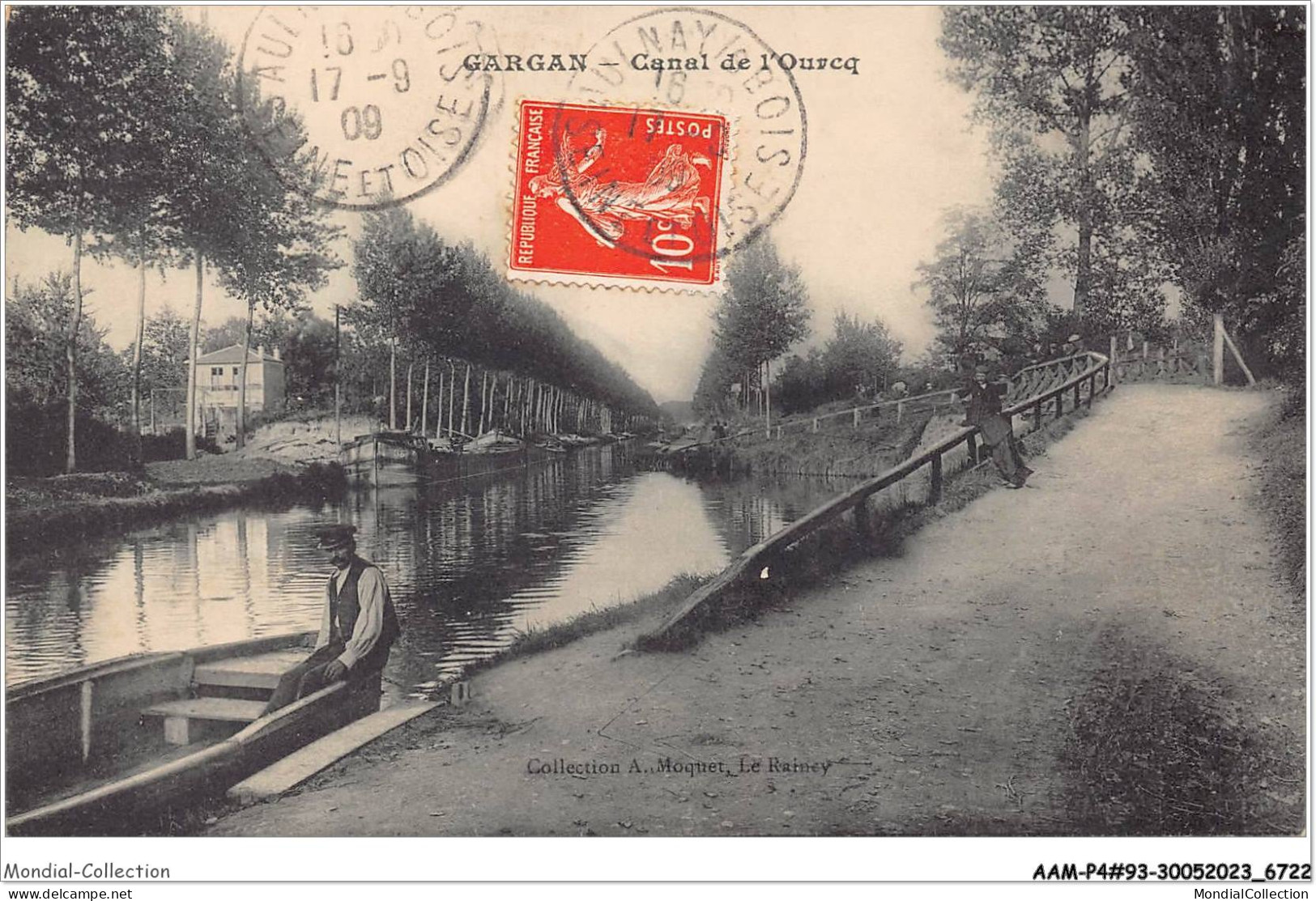 AAMP4-93-0362 - GARGAN - Canal De L'oucq - Livry Gargan