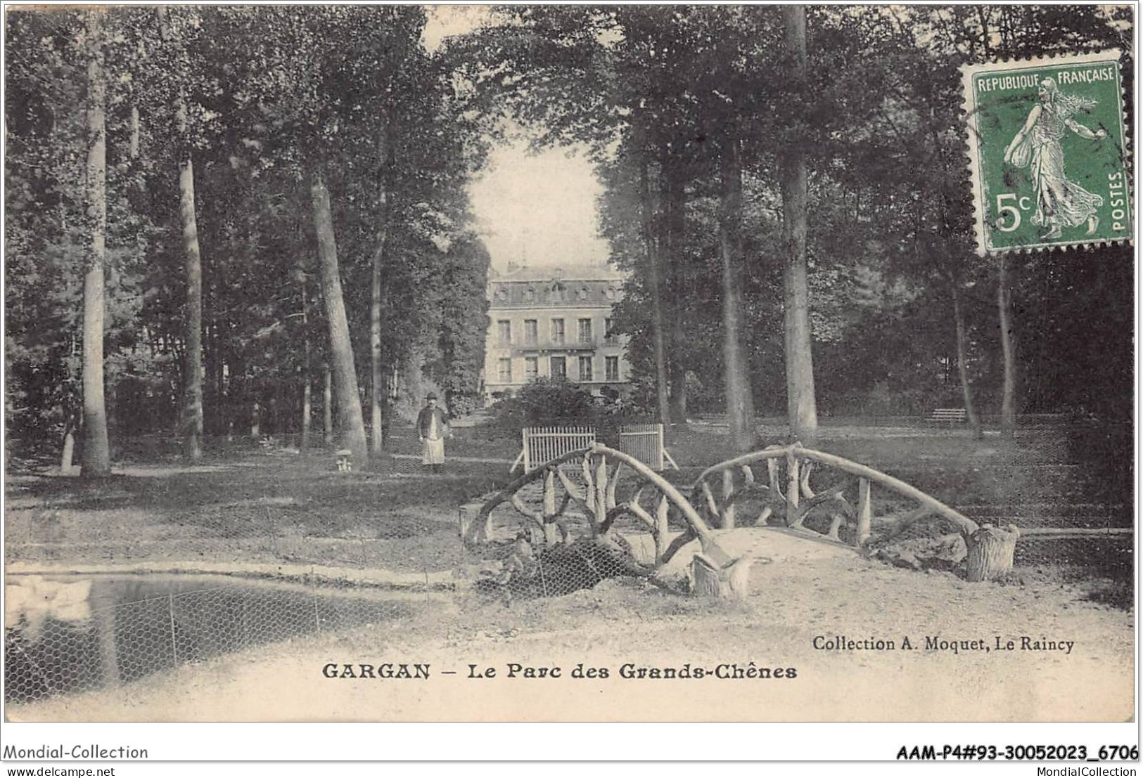 AAMP4-93-0354 - GARGAN - Le Parc Des Grands Chenes - Livry Gargan