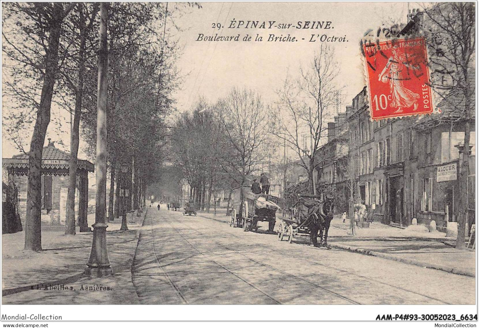 AAMP4-93-0318 - EPINAY-SUR-SEINE - Boulevard De La Briche - Autres & Non Classés