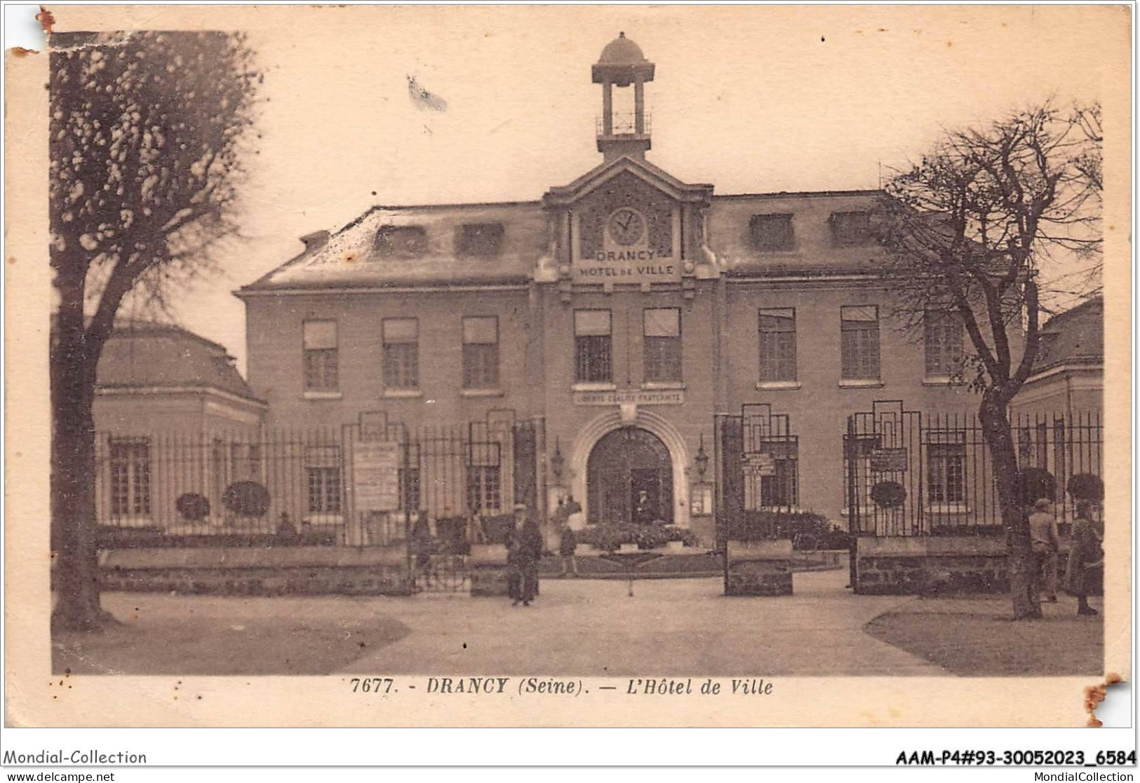 AAMP4-93-0293 - DRANCY - L'hotel De Ville - Drancy