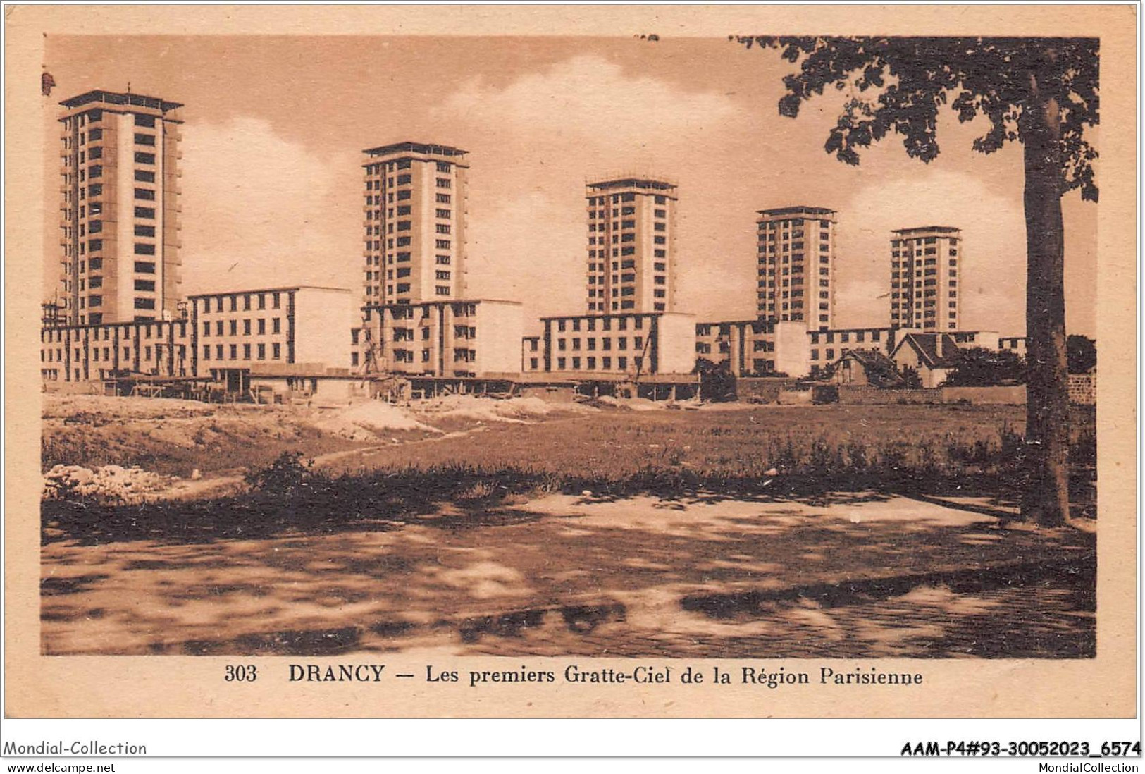 AAMP4-93-0288 - DRANCY - Les Premiers Gratte-ciel De La Region PARISienne - Drancy