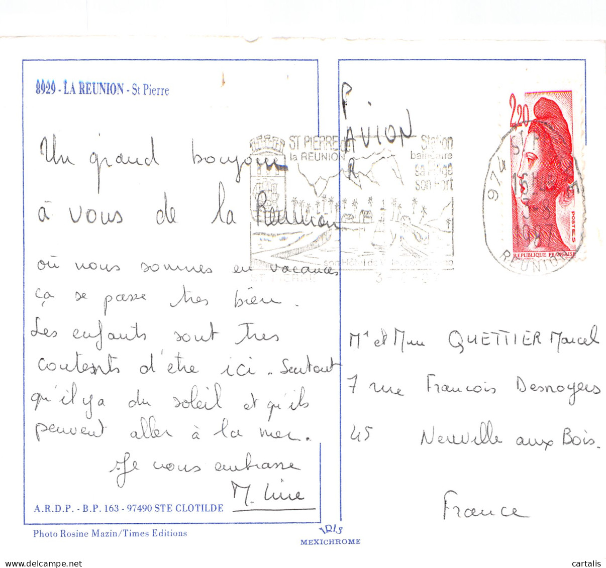 974-LA REUNION-N° 4408-C/0377 - Other & Unclassified