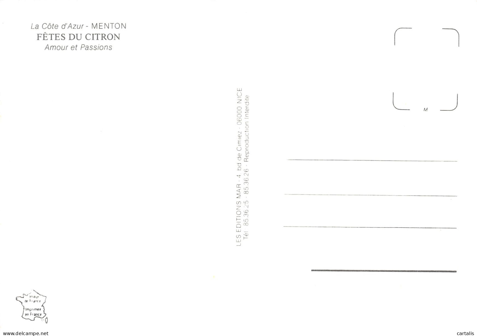 06-MENTON-N° 4408-C/0163 - Menton