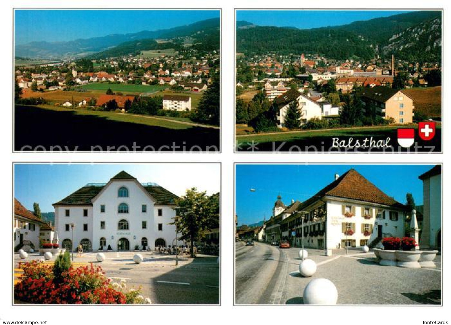 13628260 Balsthal Panorama Kornhaus Brunnen Balsthal - Autres & Non Classés