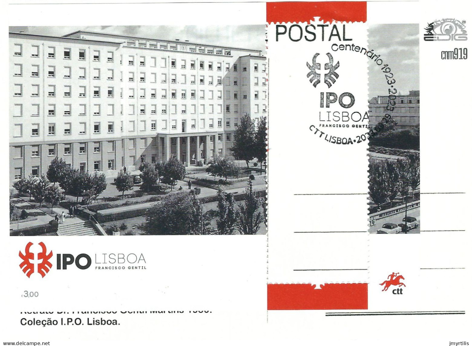Maximum Card Portugal "Medicina - IPO" Stamp BL - Maximumkarten (MC)