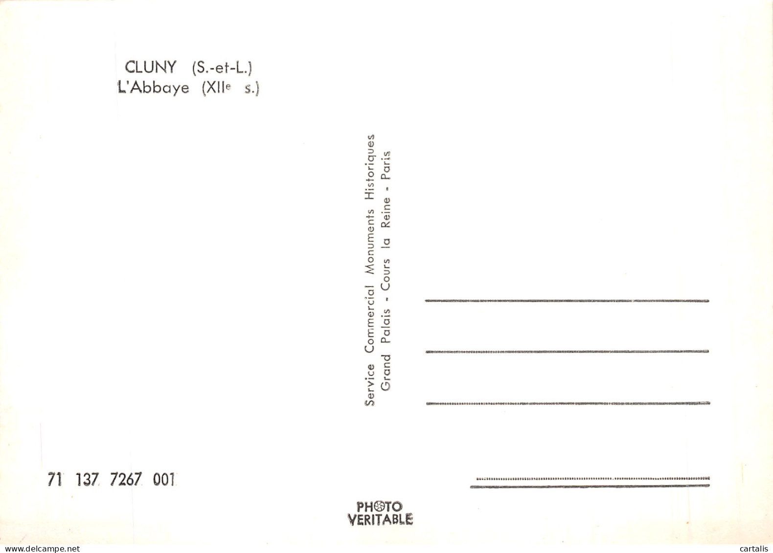 71-CLUNY-N° 4408-B/0349 - Cluny