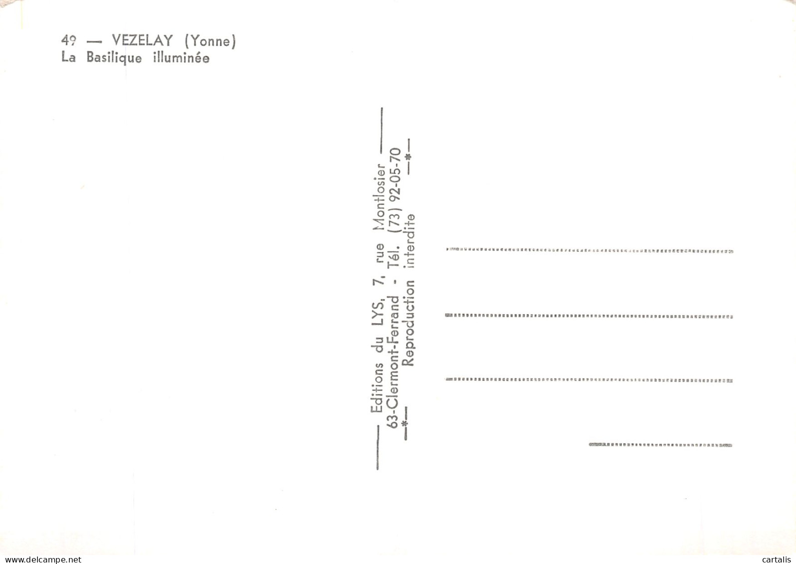89-VEZELAY-N° 4408-B/0347 - Vezelay