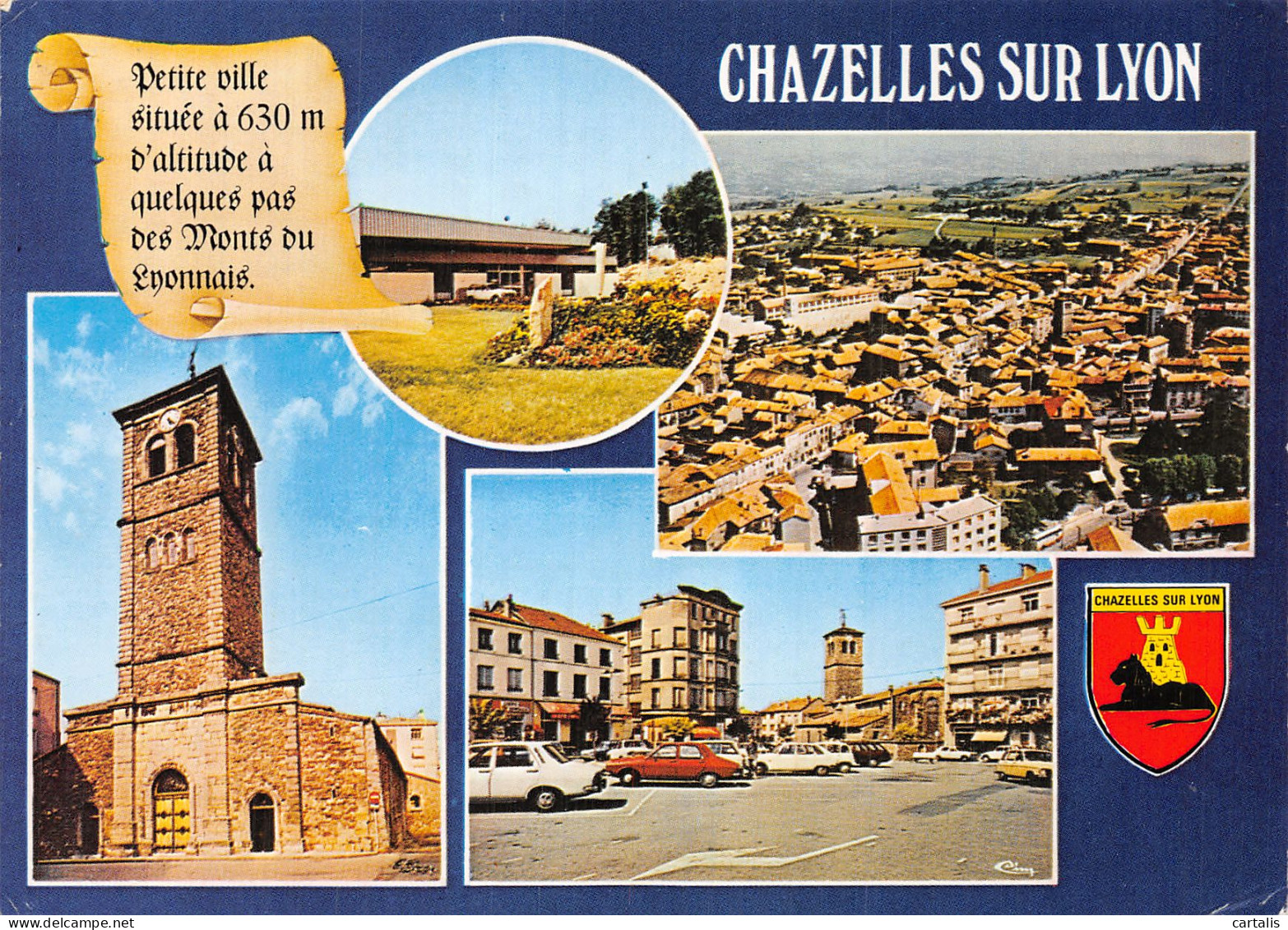 42-CHAZELLES SUR LYON-N° 4408-B/0123 - Other & Unclassified