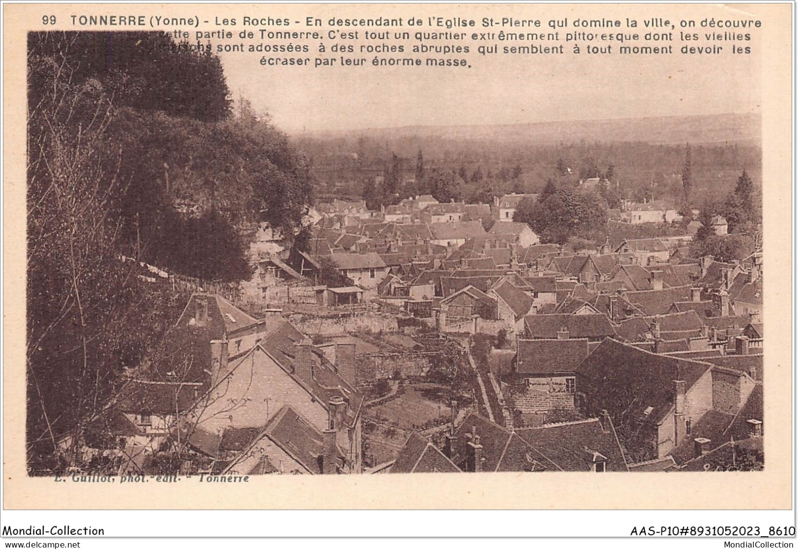 AASP10-0940 - TONNERRE - Les Roches - Tonnerre