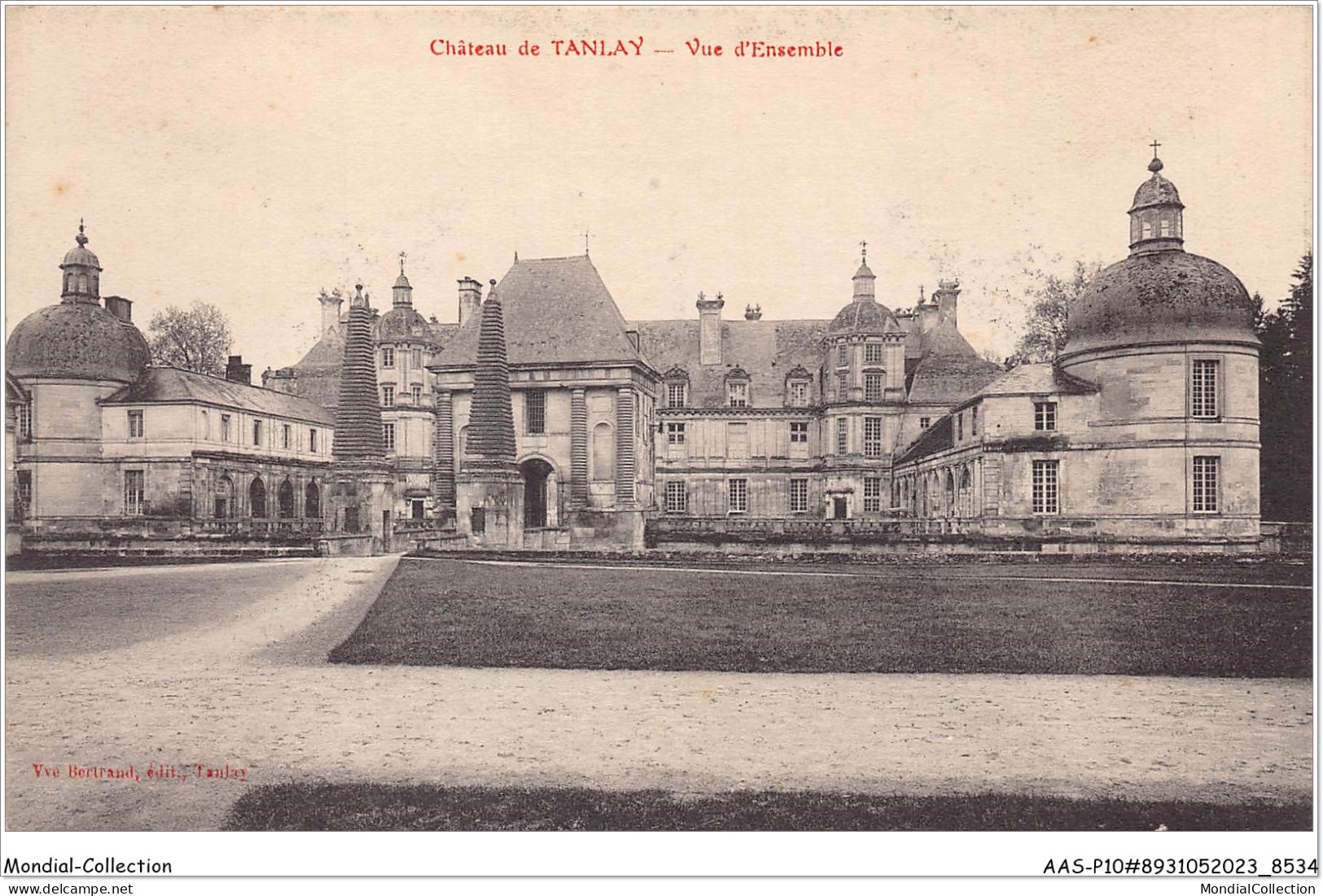 AASP10-0902 - Chateau De TANLAY - Vue D'enesemble - Tanlay