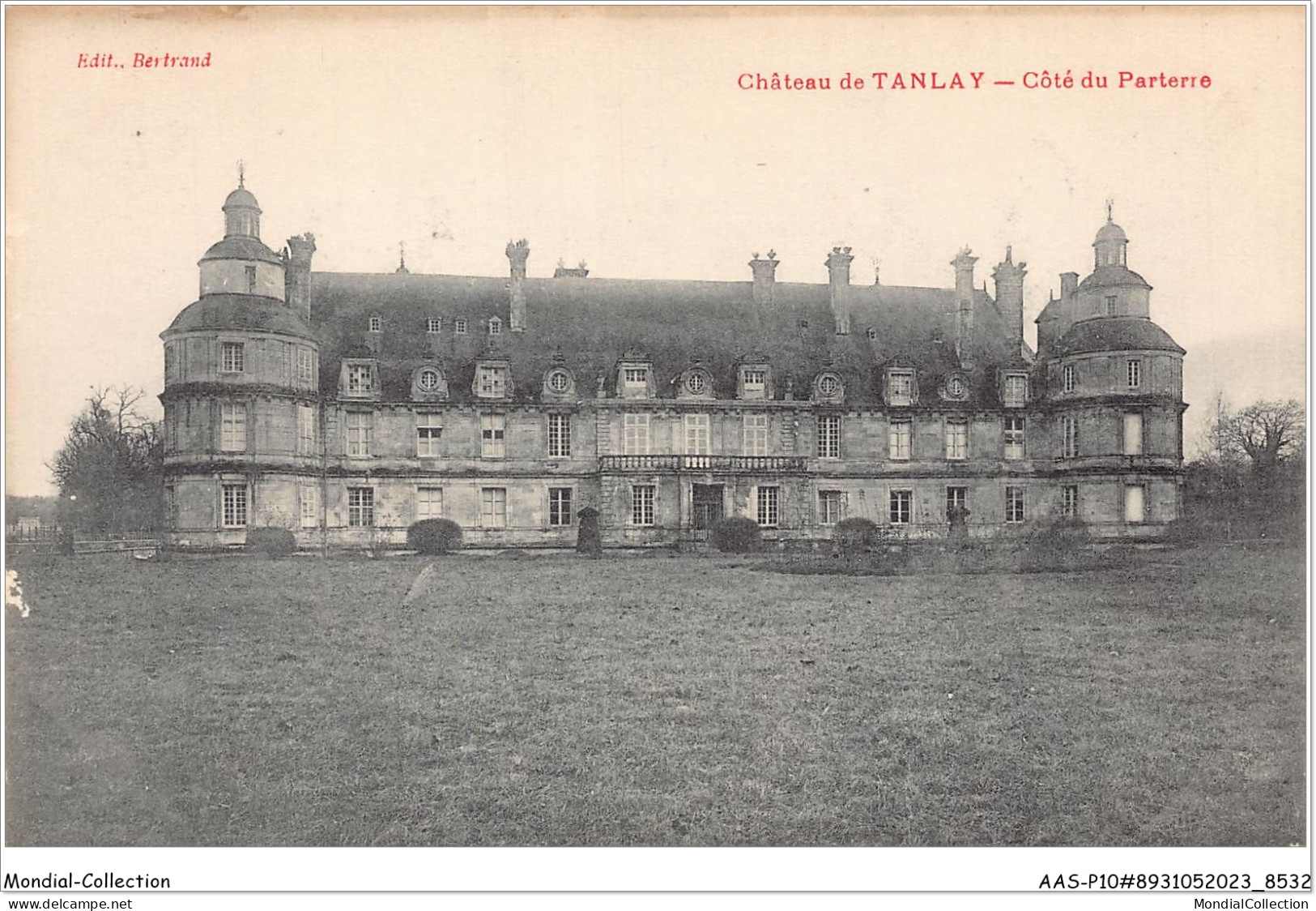 AASP10-0901 - Chateau De TANLAY - Cote Du Parterre - Tanlay