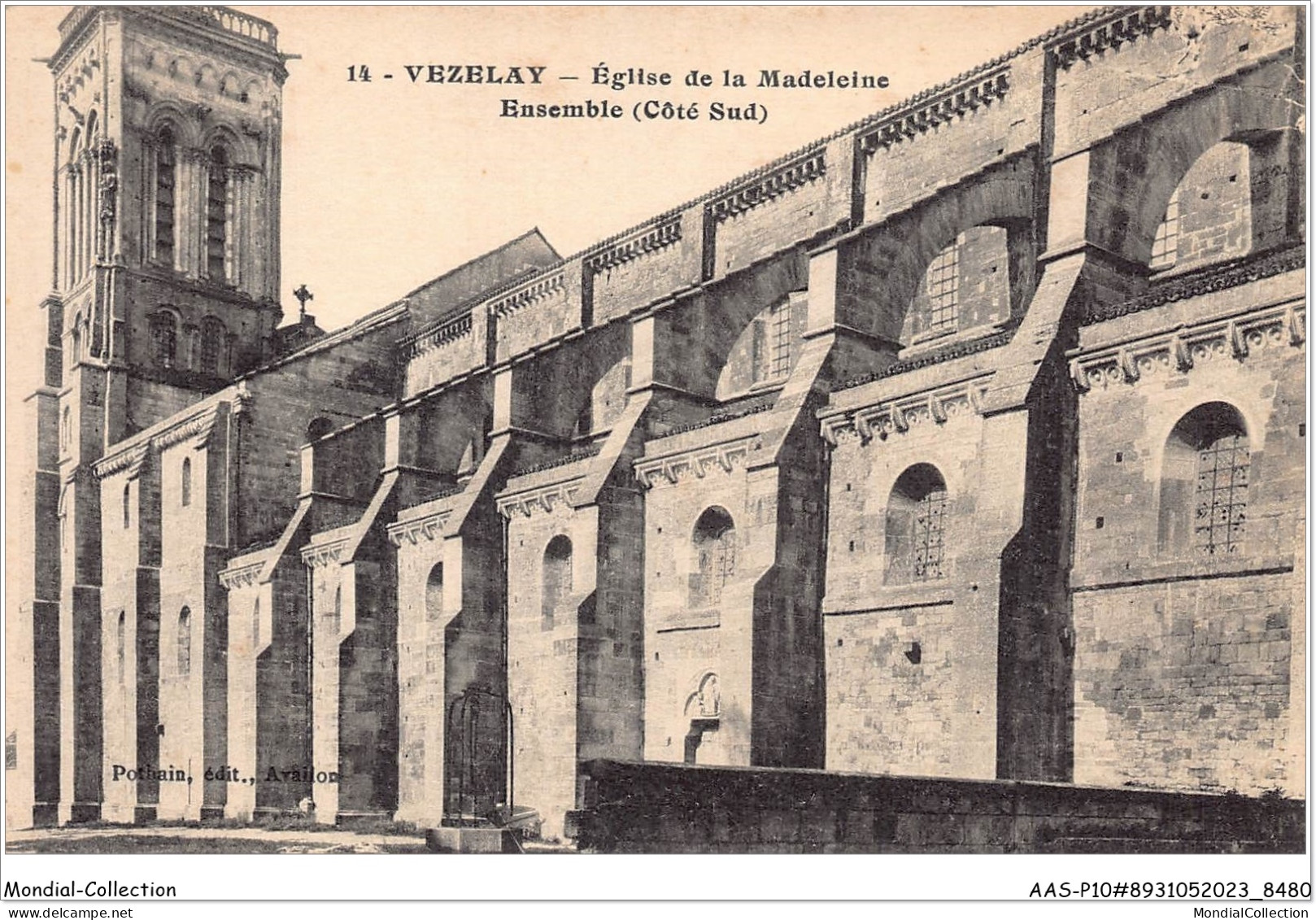 AASP10-0875 - VEZELAY - Eglise De La Madeleine - Ensemble - Vezelay