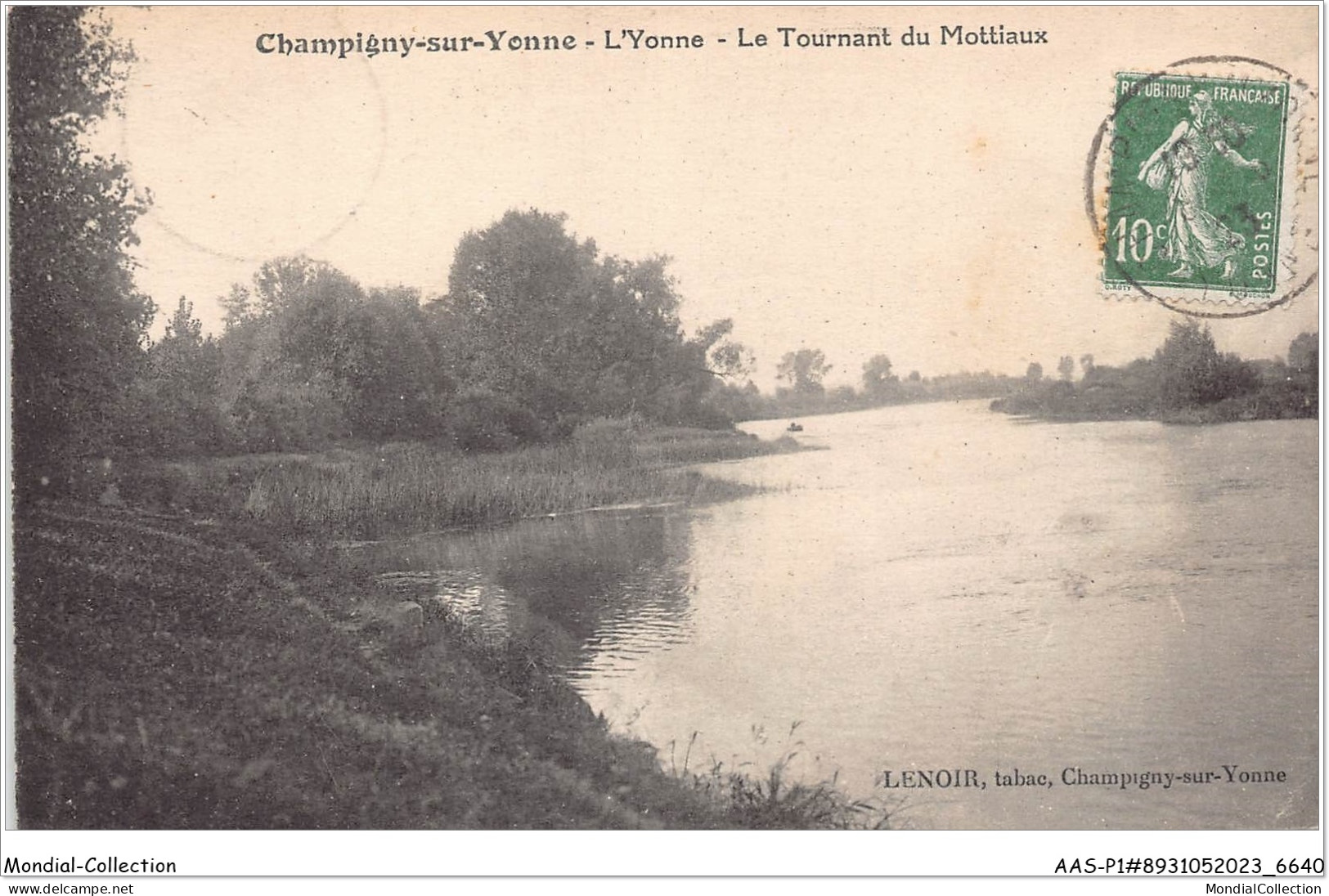 AASP1-0049 - CHAMPIGNY-SUR-YONNE - L'yonne - Le Tournant Du Mottiaux - Champigny