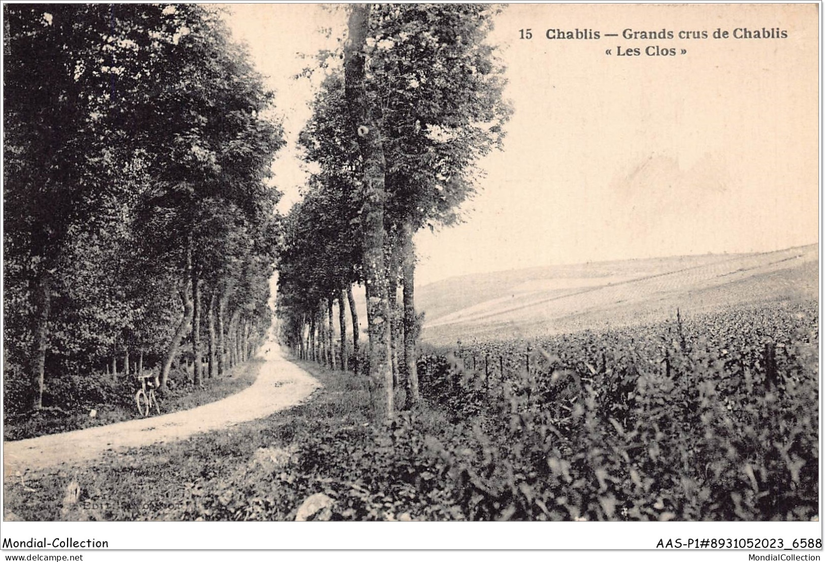 AASP1-0025 - CHABLIS - Grands Crus De CHABLIS - Les Clos - Chablis