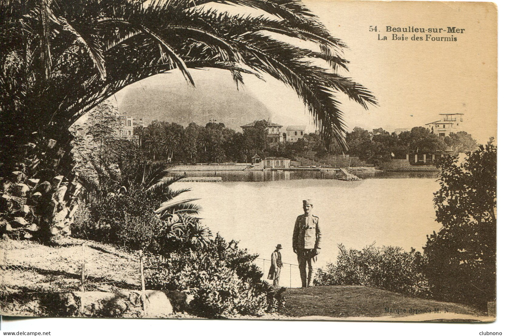 CPA - BEAULIEU-SUR-MER - LA BAIE DES FOURMIS - Beaulieu-sur-Mer