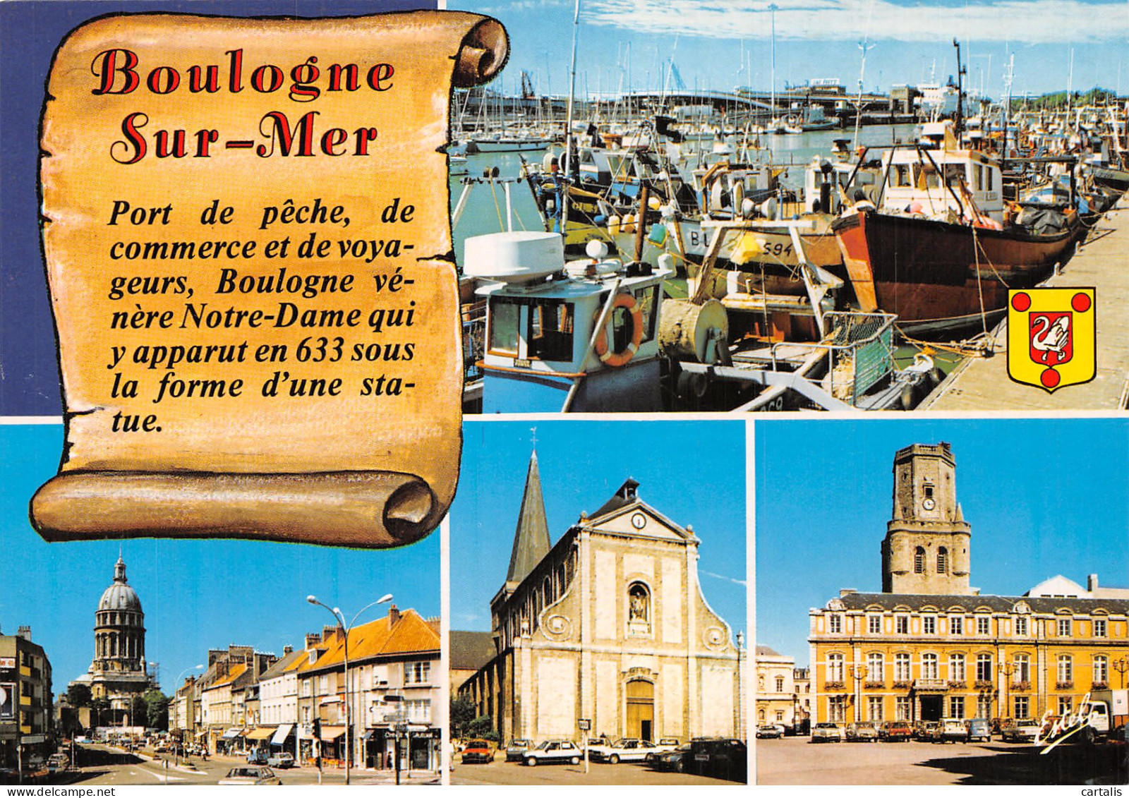 62-BOULOGNE SUR MER-N° 4409-A/0285 - Boulogne Sur Mer