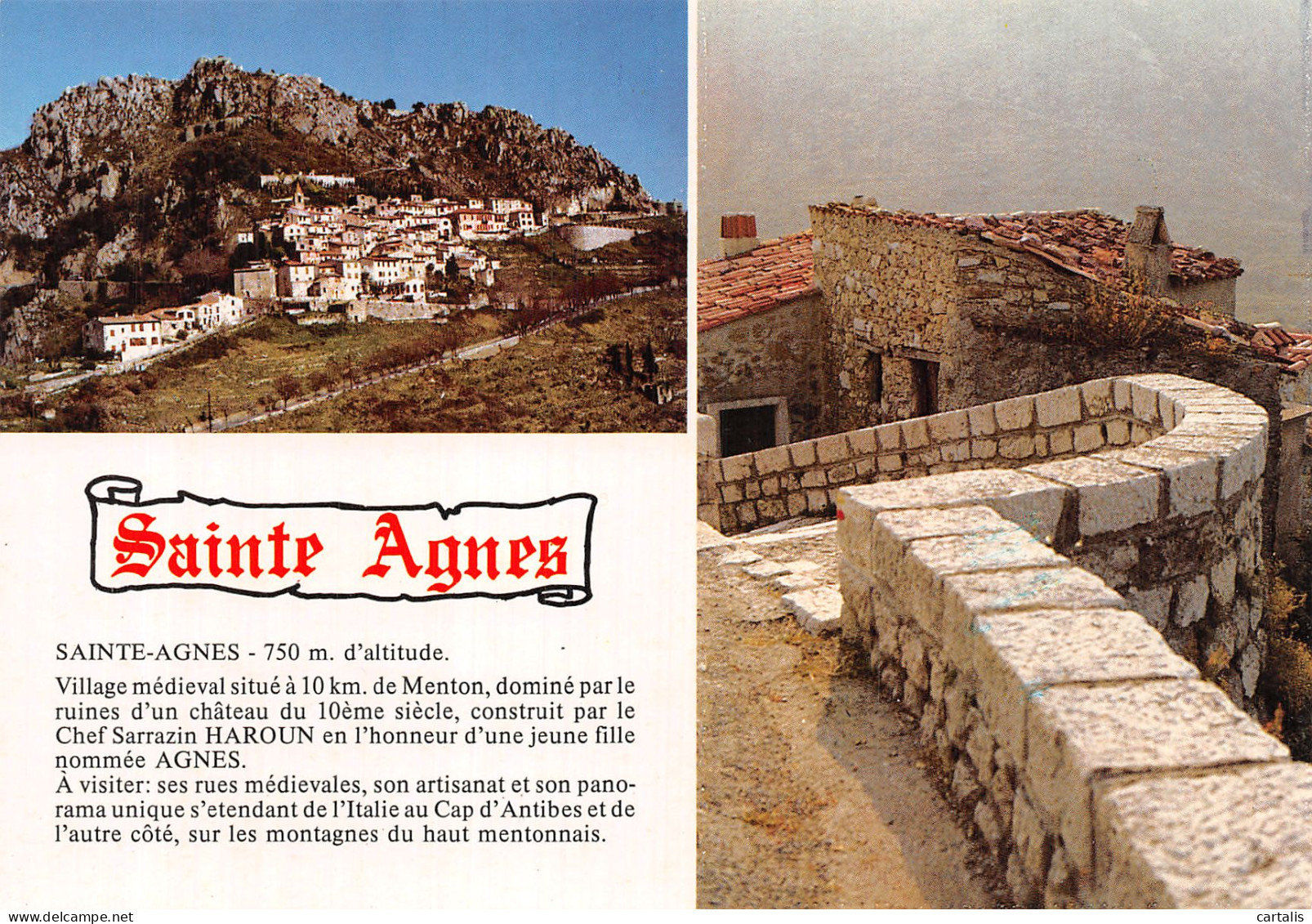 06-SAINTE AGNES-N° 4409-A/0109 - Other & Unclassified