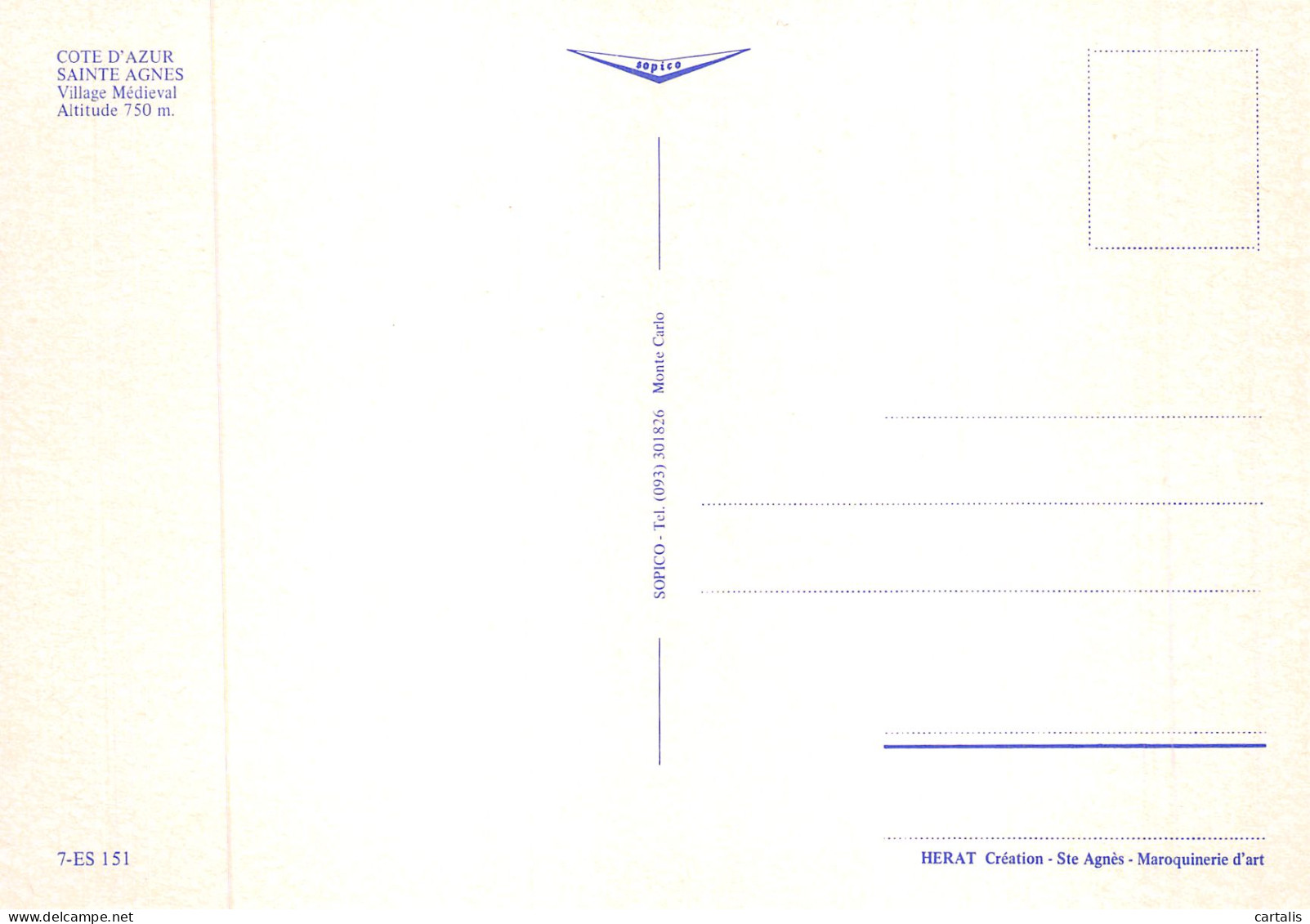 06-SAINTE AGNES-N° 4409-A/0109 - Other & Unclassified