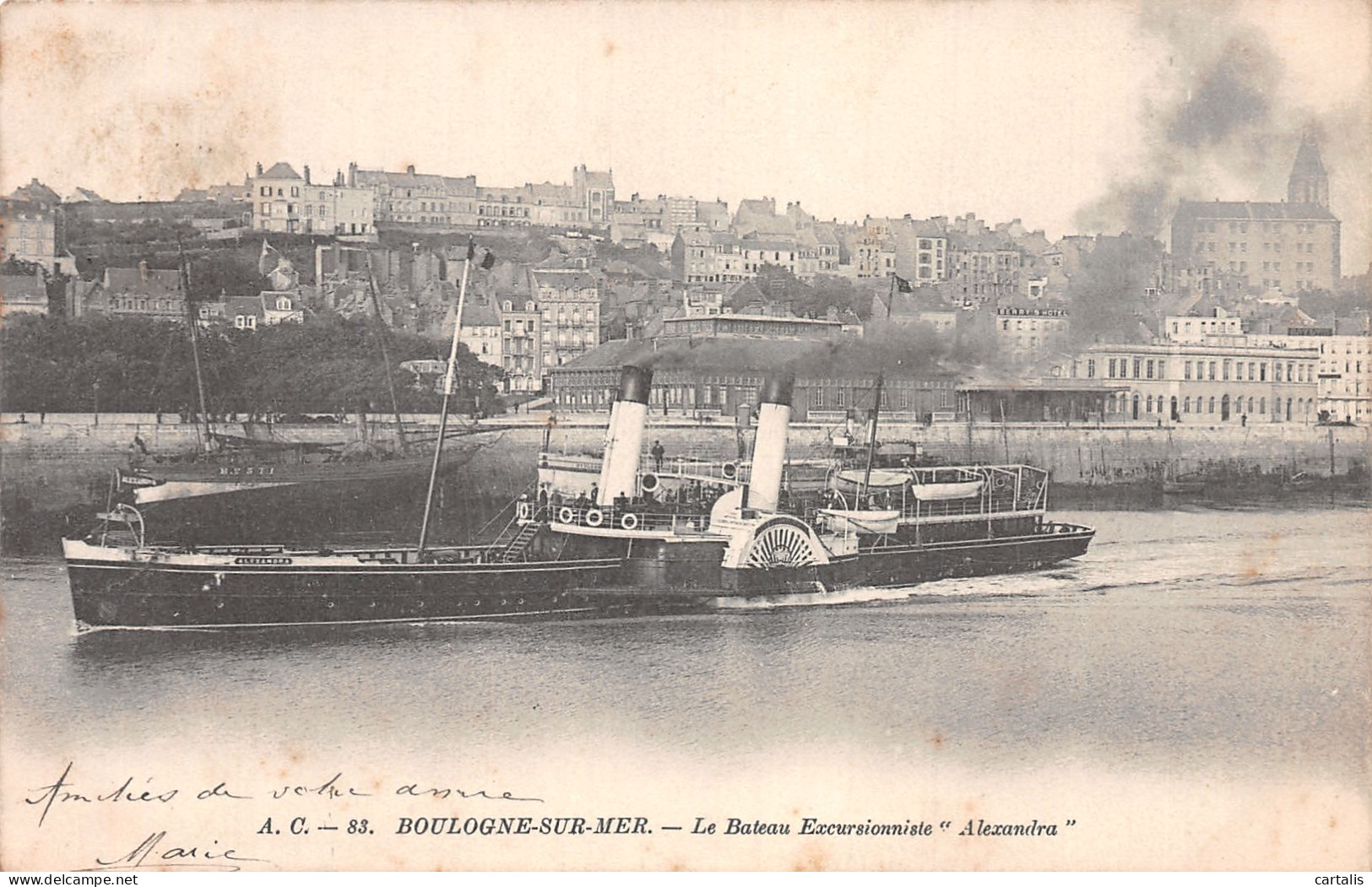 62-BOULOGNE SUR MER-N° 4408-E/0343 - Boulogne Sur Mer