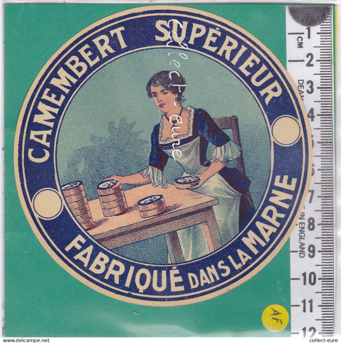 C1178 FROMAGE  CAMEMBERT SUPERIEUR MARNE FEMME - Cheese