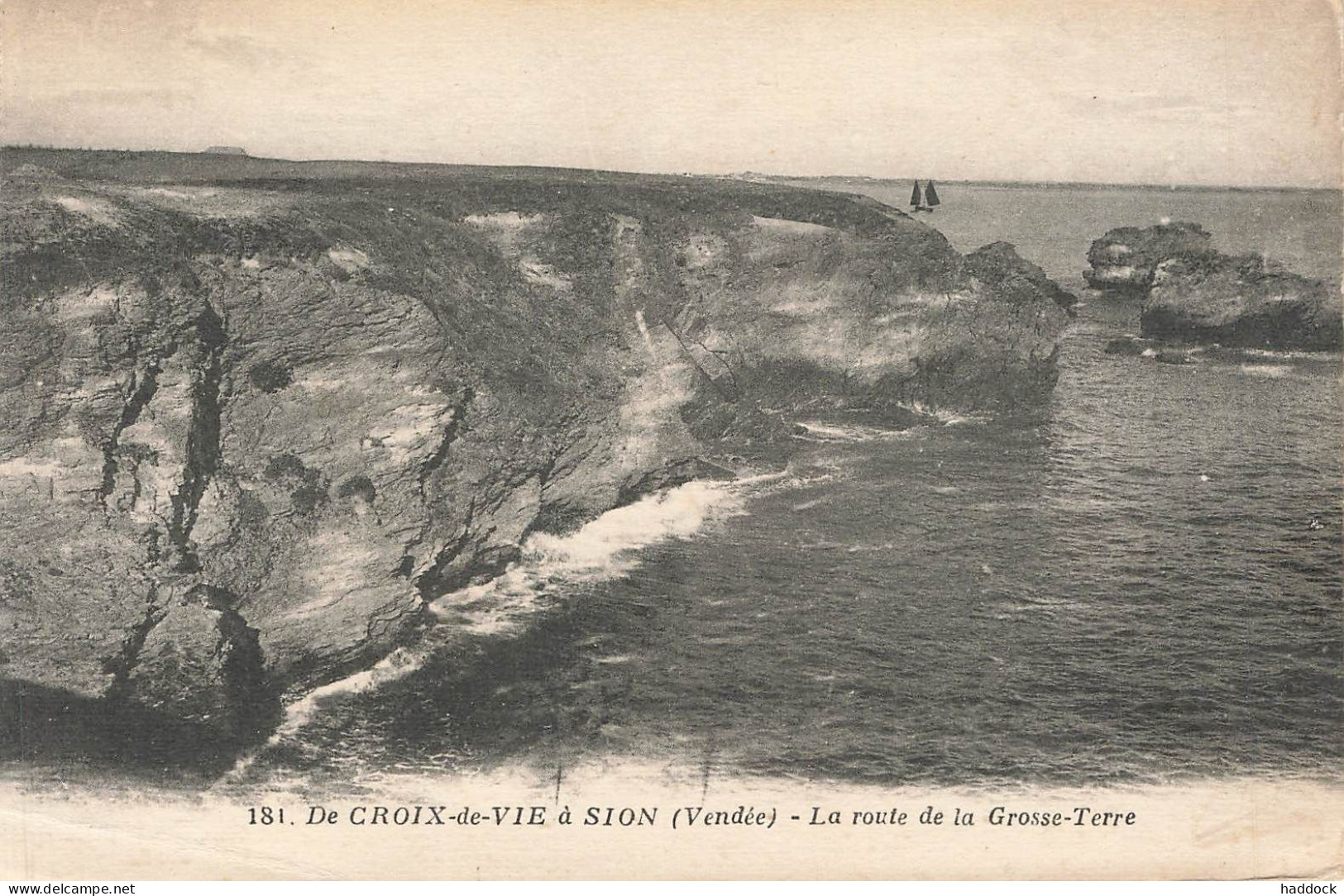 DE CROIX DE VIE A SION : LA ROUTE DE LA GROSSE TERRE - Saint Gilles Croix De Vie