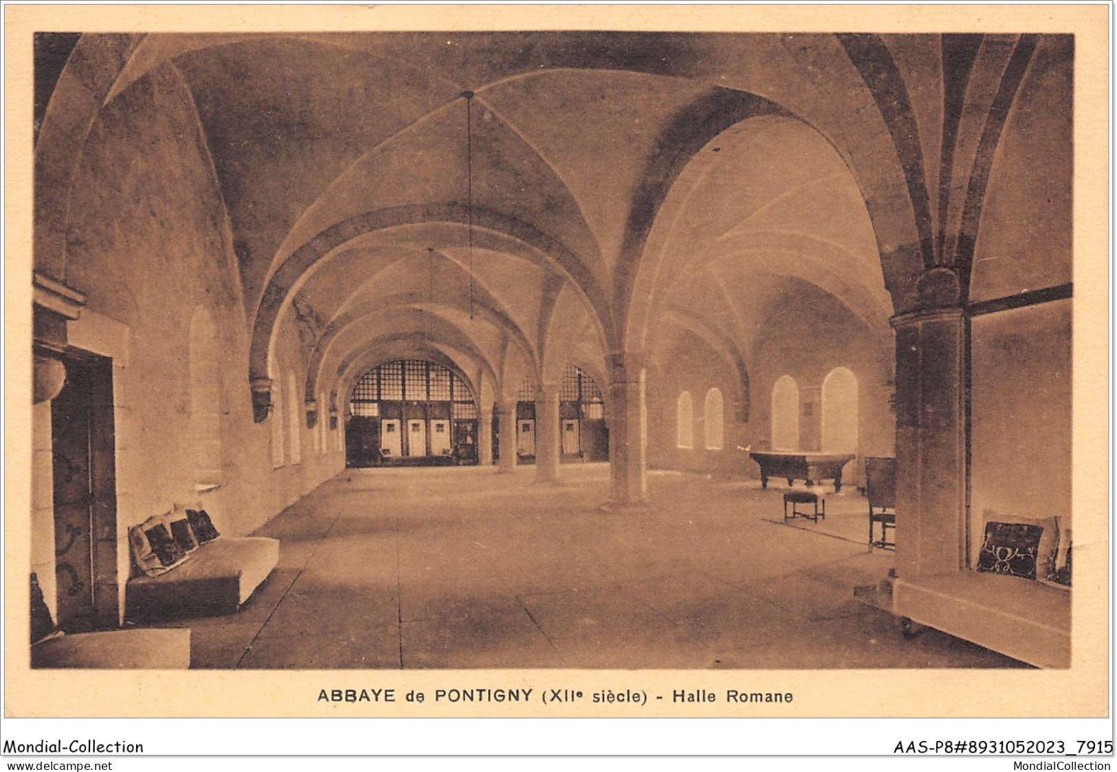 AASP8-0682 - Abbaye De PONTIGNY - Halle Romaine - Pontigny