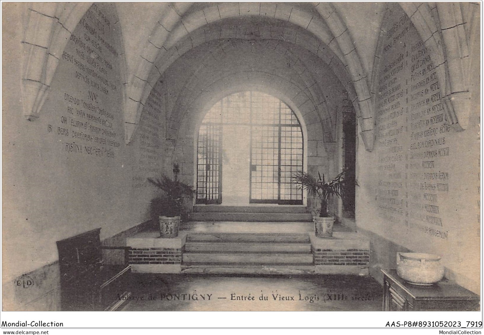 AASP8-0684 - Abbaye De PONTIGNY - Entrée Du Vieux Logis - Pontigny