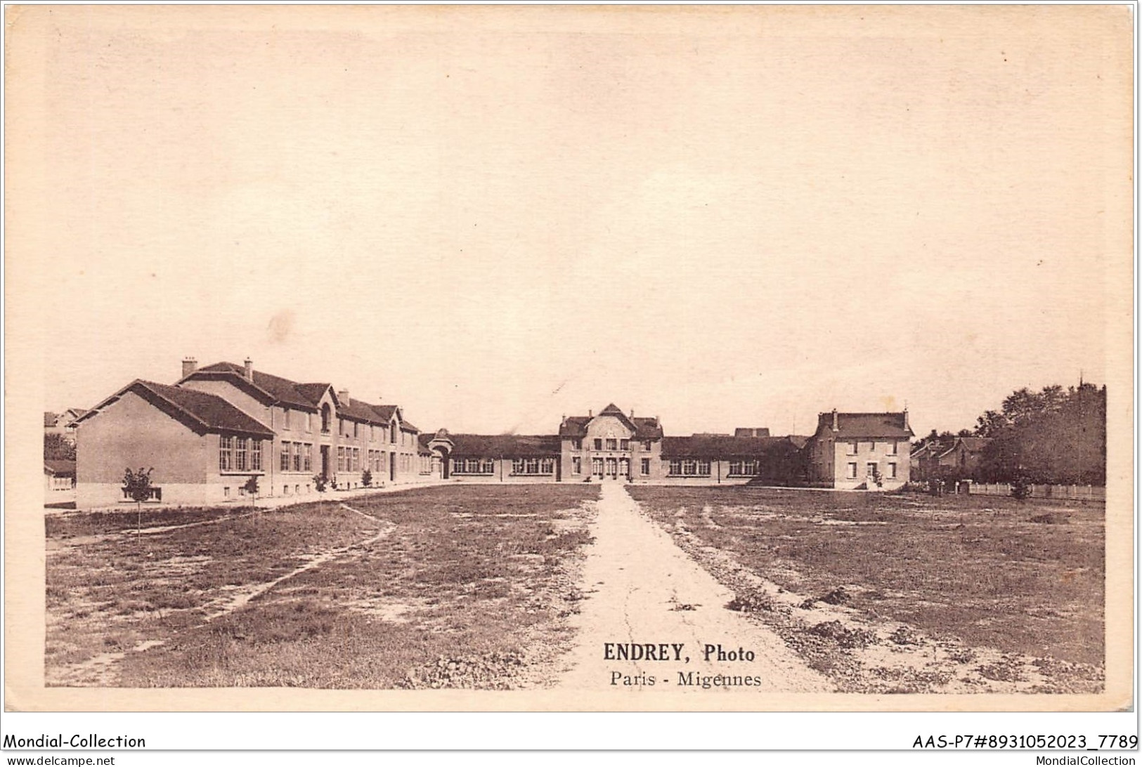 AASP7-0619 - MIGENNES - Groupe Scolaire - Paul Fourrey - Vue Prise De La Cour D'honneur - Migennes