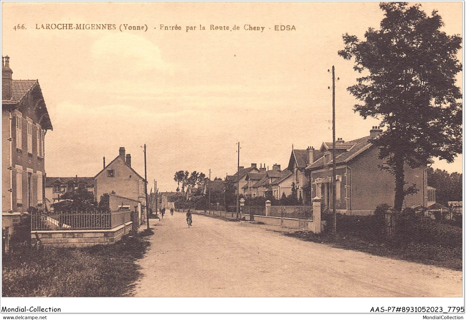 AASP7-0622 - LAROCHE-MIGENNES - Entrée Par La Route De CHENY EDSA - Migennes