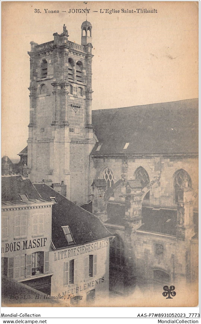 AASP7-0611 -  Yonne - JOIGNY - L'eglise Saint-thibault - Joigny