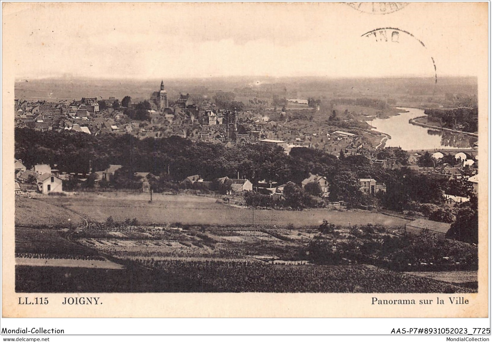 AASP7-0587 - JOIGNY  - Panorama Sur La Ville - Joigny