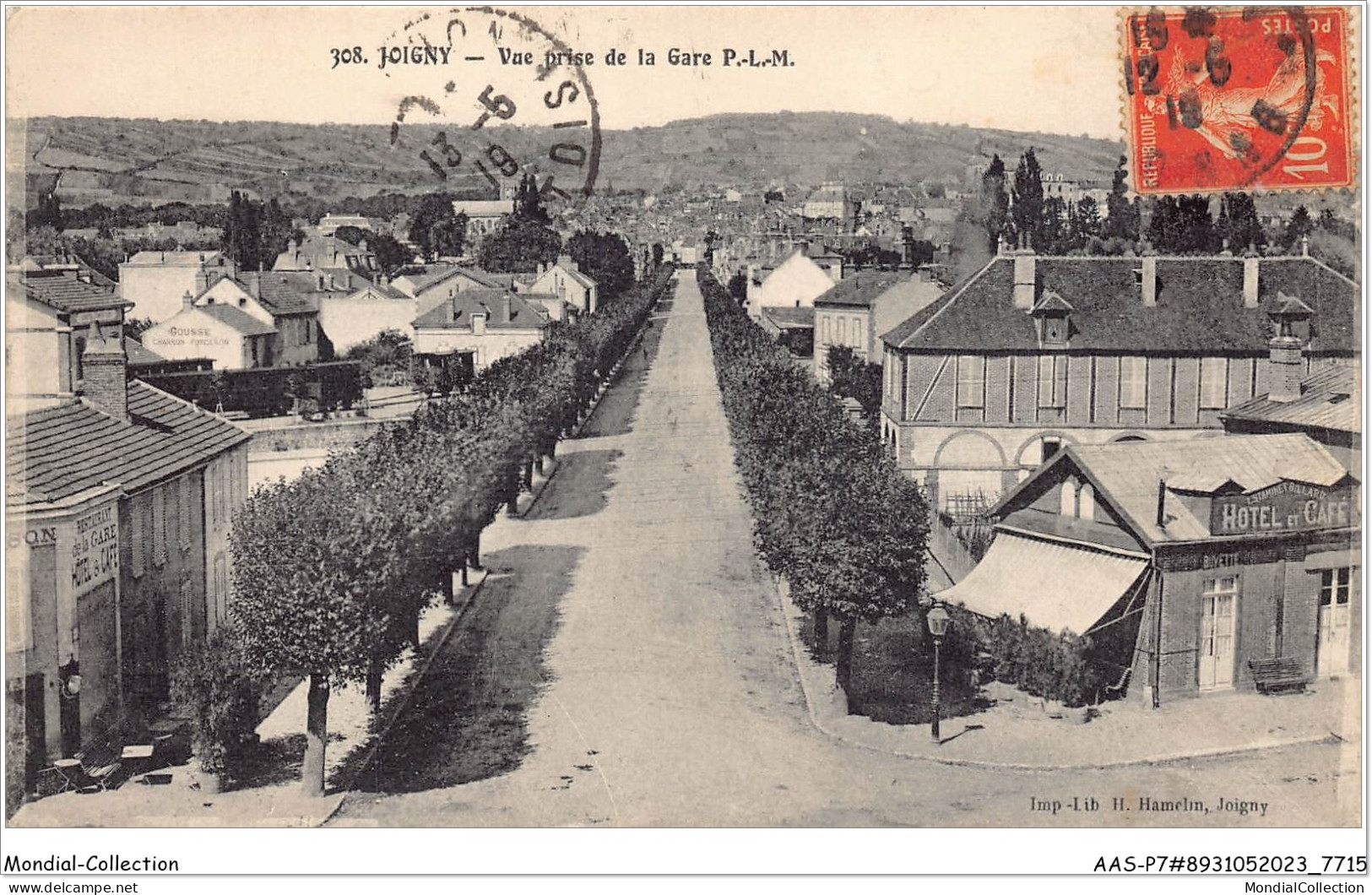 AASP7-0582 - JOIGNY  - Vue Prise De La Gare - Joigny