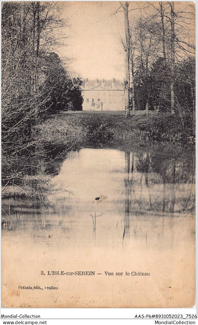 AASP6-0487 - L'ISLE-SUR-SEREIN - Vue Sur Le Chateau - L'Isle Sur Serein