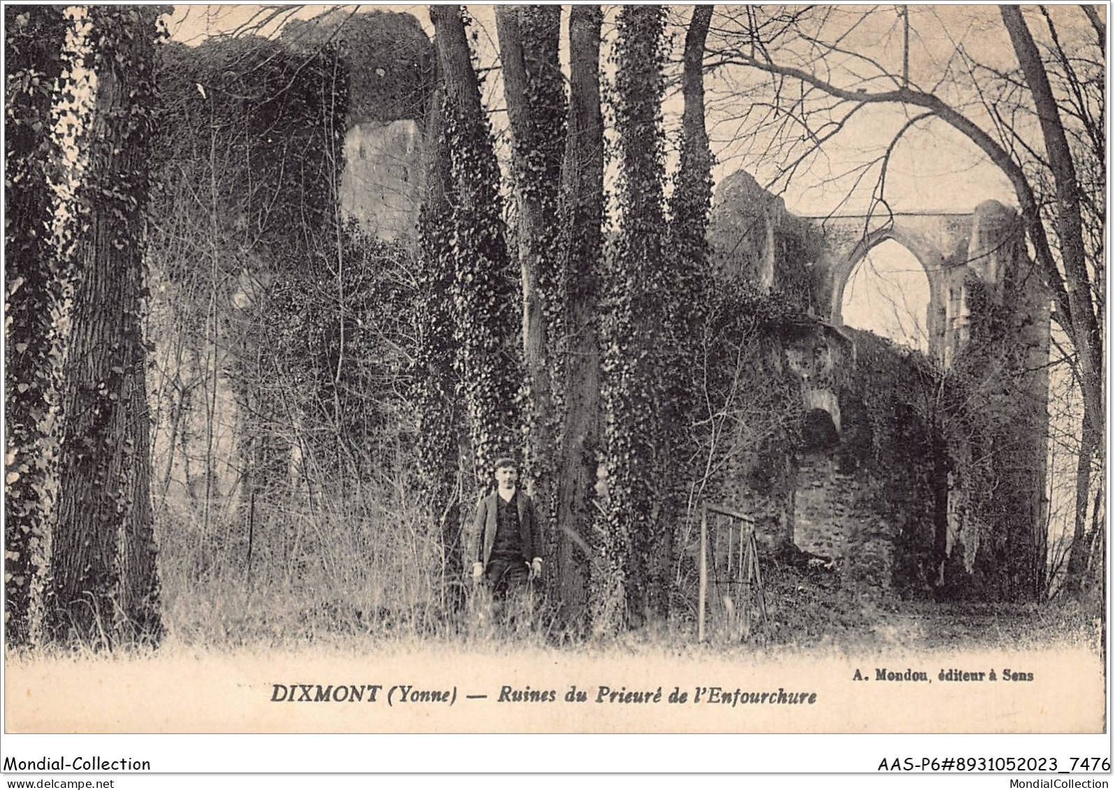 AASP6-0462 - DIXMONT - Ruines Du Prieuré De L'enfourchure - Dixmont