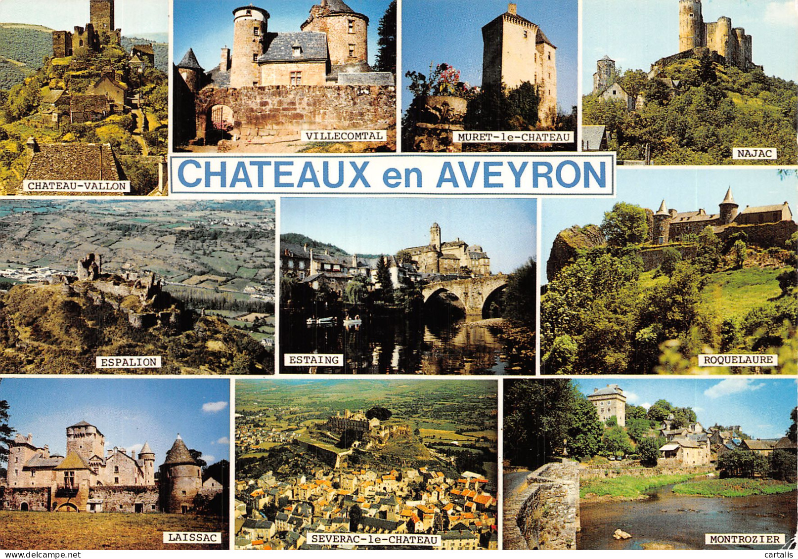 12-CHATEAUX EN AVEYRON-N° 4409-D/0193 - Autres & Non Classés