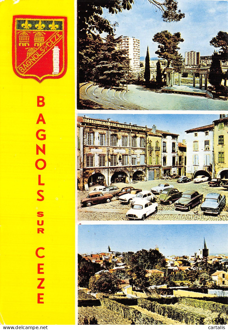 30-BAGNOLS SUR CEZE-N° 4409-D/0051 - Bagnols-sur-Cèze