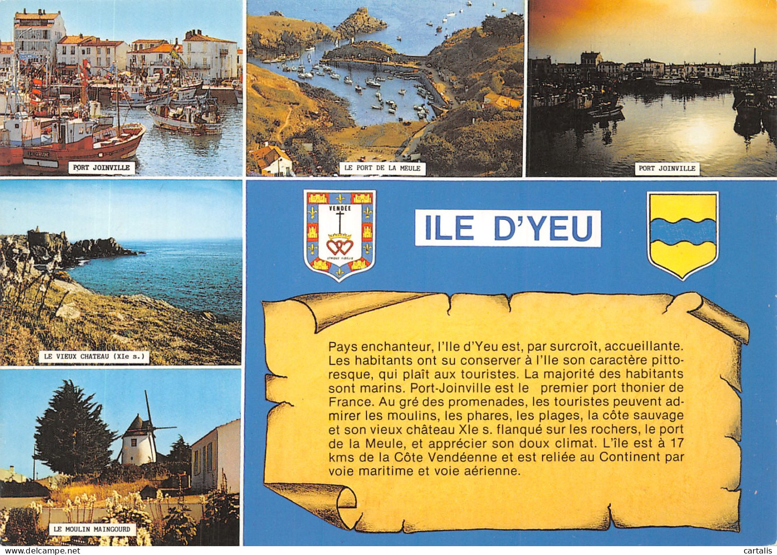 85-ILE D YEU-N° 4409-D/0001 - Ile D'Yeu