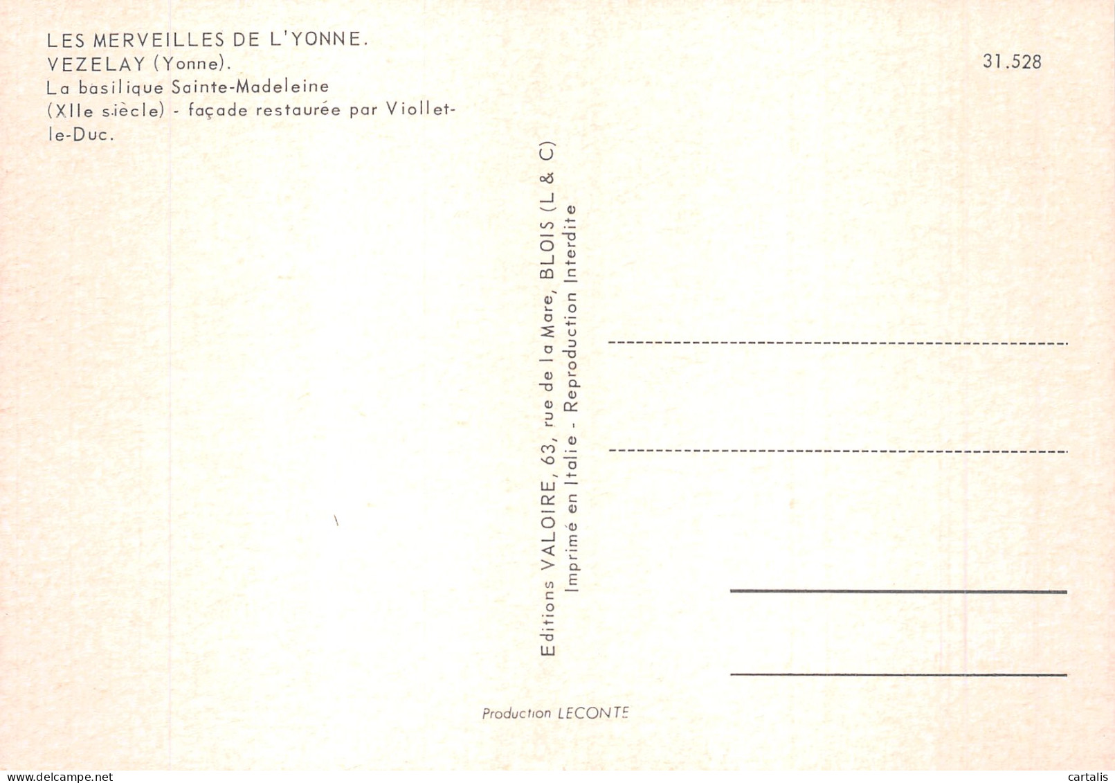 89-VEZELAY-N° 4409-C/0193 - Vezelay