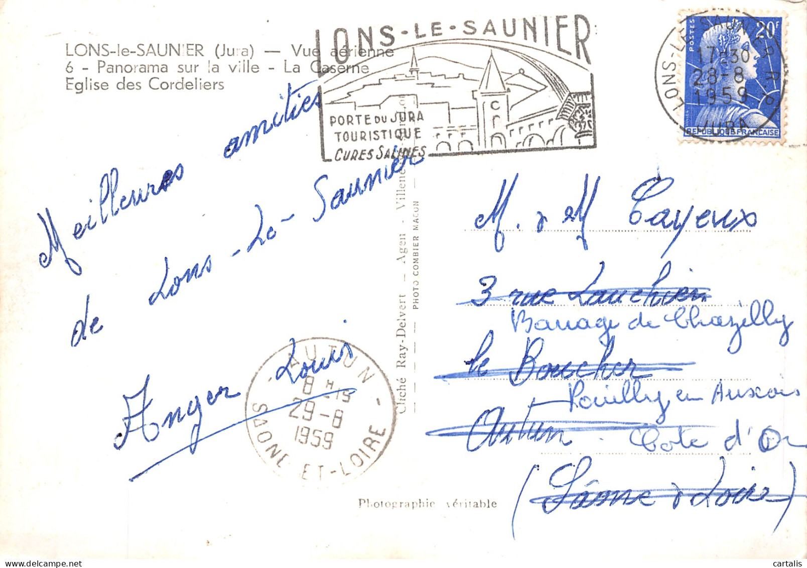 39-LONS LE SAUNIER-N° 4409-B/0227 - Lons Le Saunier