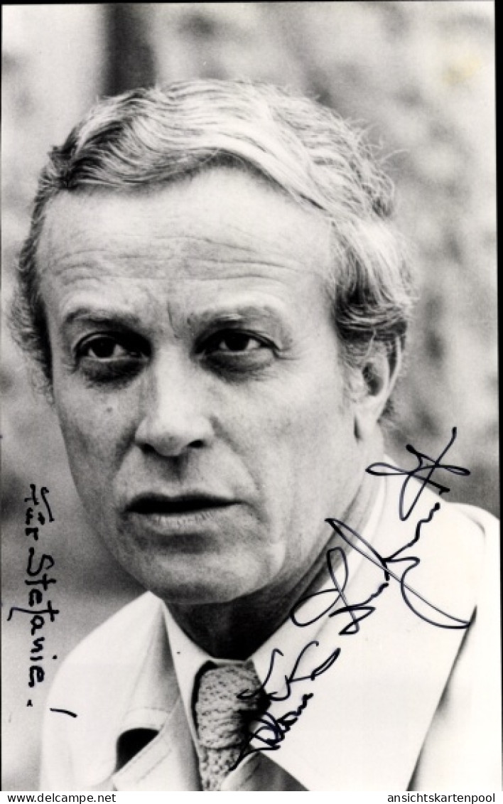 CPA Schauspieler Klaus Behrendt, Portrait, Autogramm - Actores