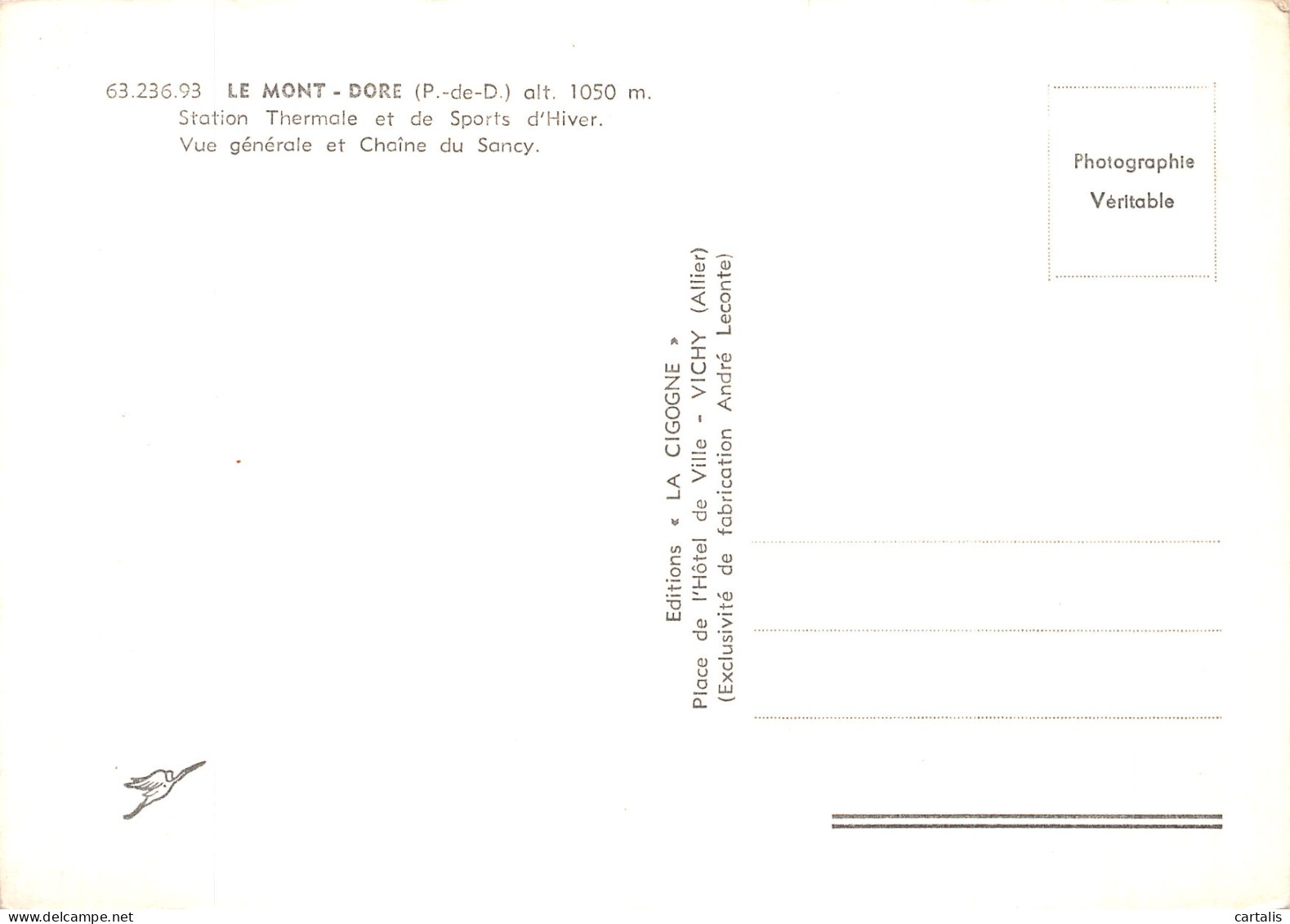 63-LE MONT DORE-N° 4409-B/0071 - Le Mont Dore