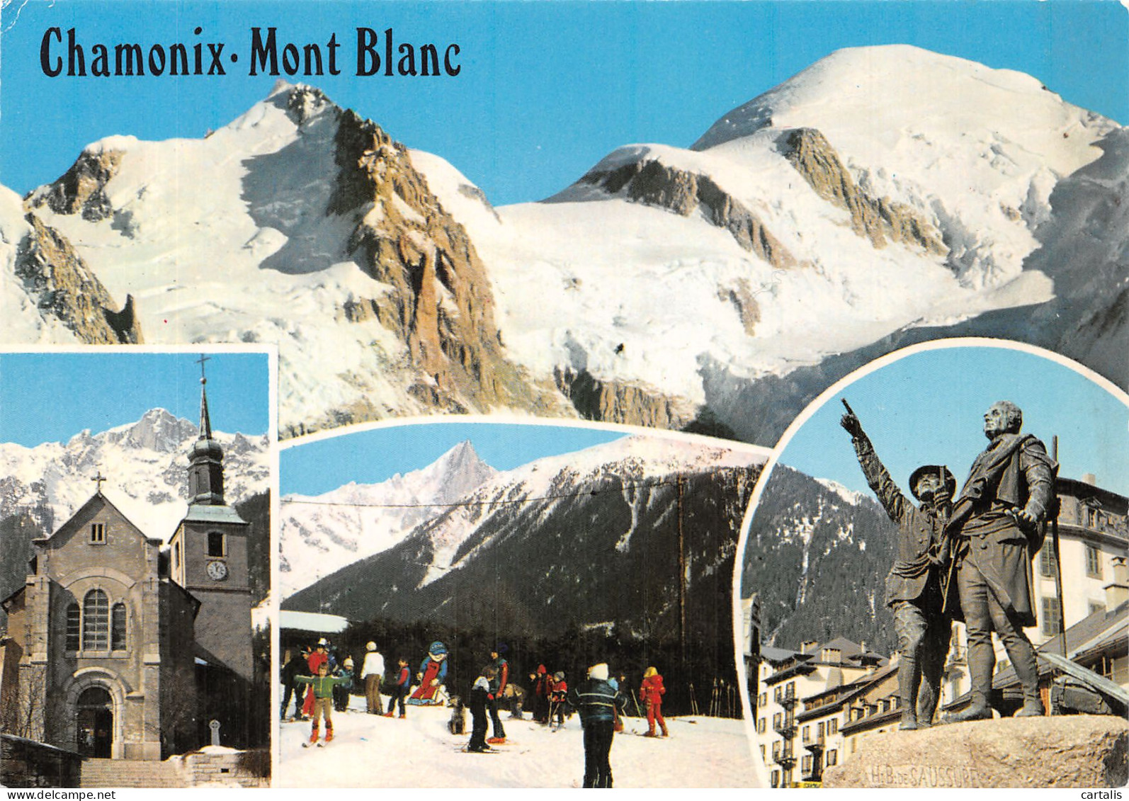 74-CHAMONIX MONT BLANC-N° 4409-B/0051 - Chamonix-Mont-Blanc